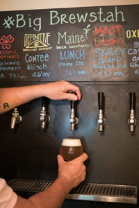5 tap Kegerator in our lobby is available 24/7 