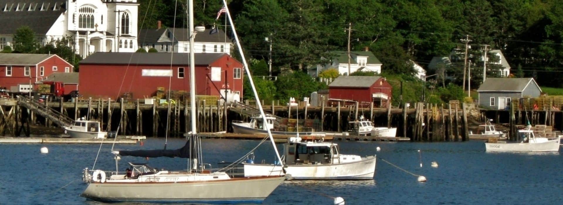 boats in boothbay harbor